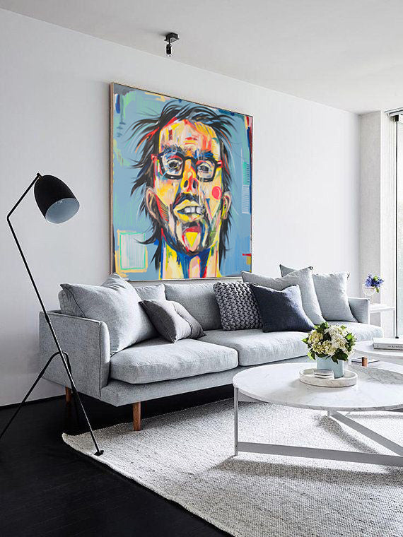 Chuck Close - portrait
