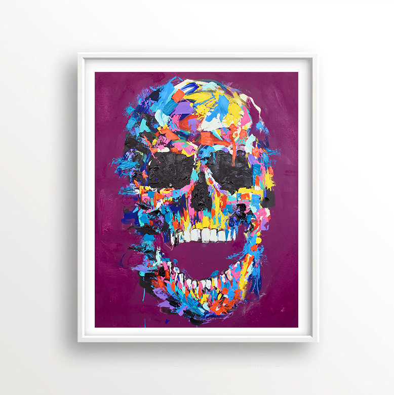 Print "Purple Skull"