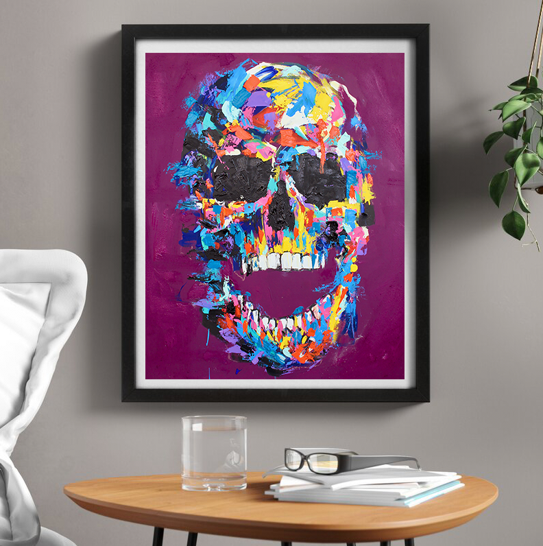 Print "Purple Skull"